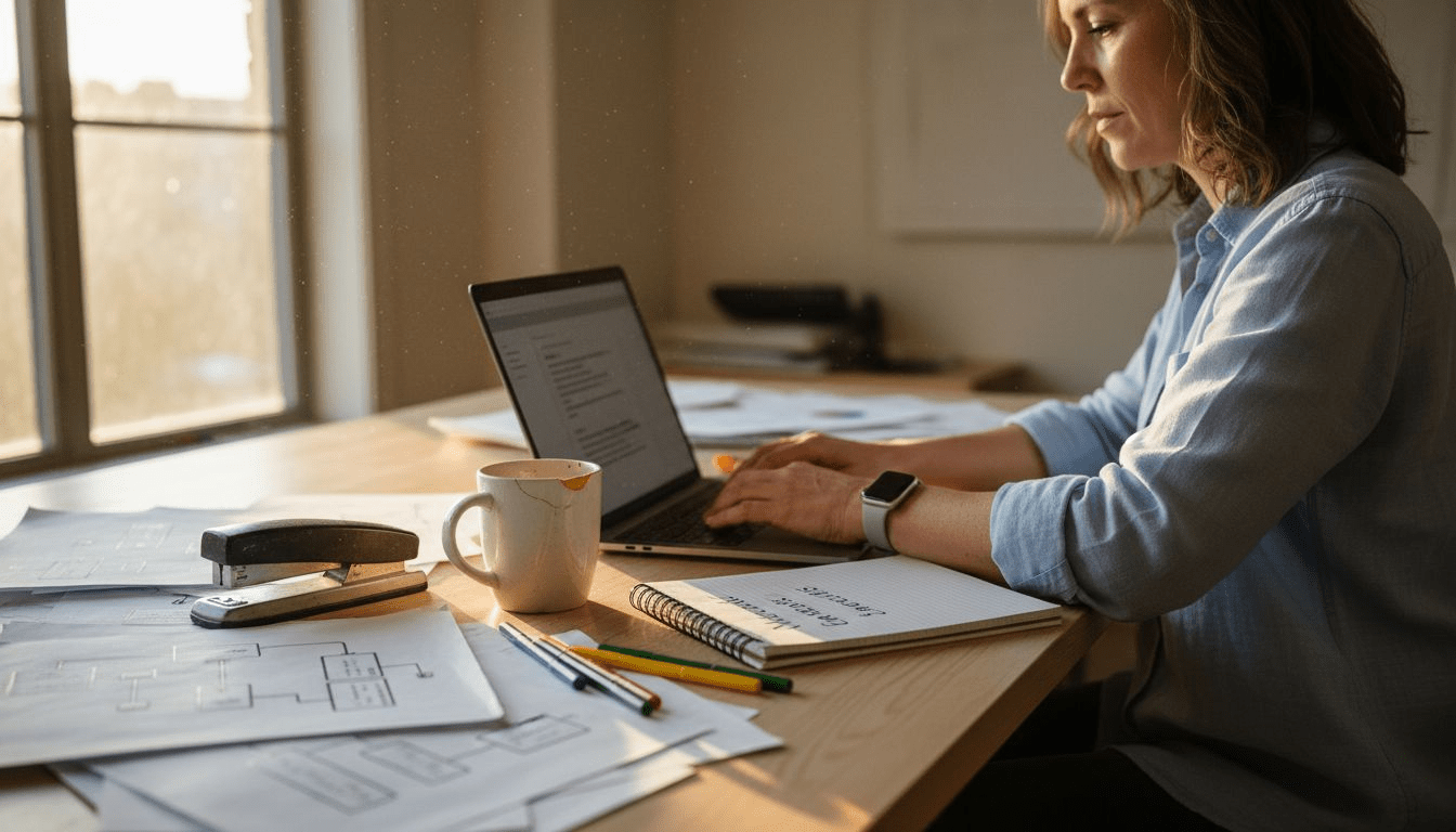 Manager planning automated email workflows