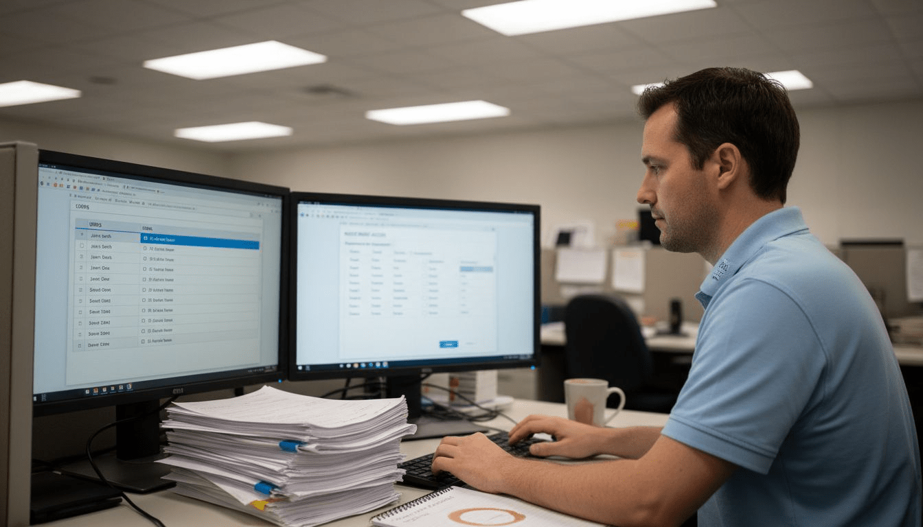 Setting CRM permissions on office desk
