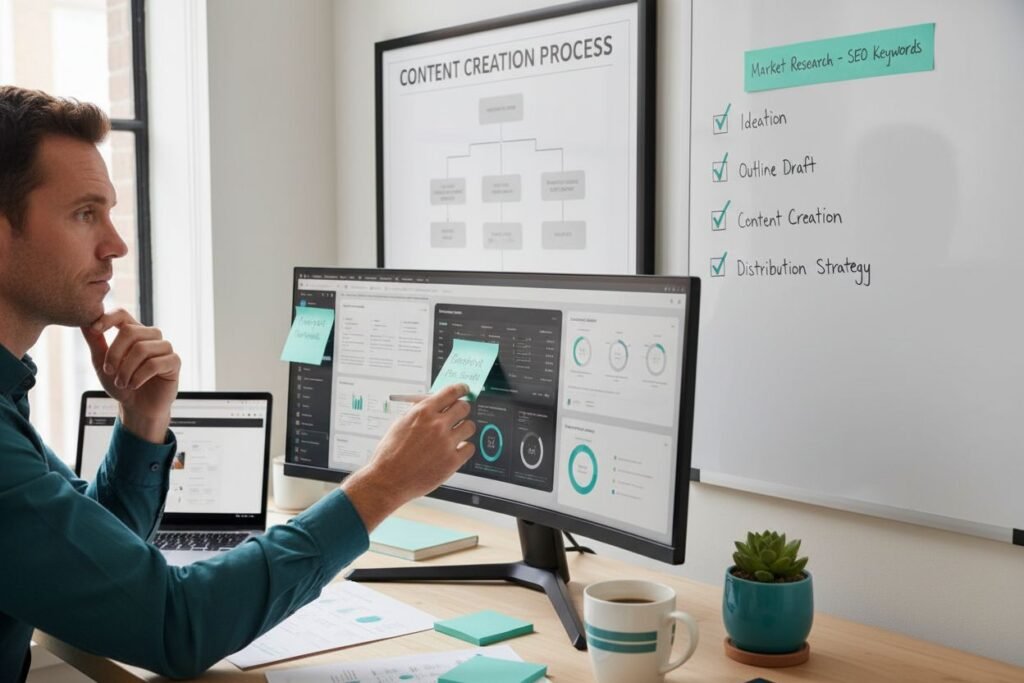 content creation guide process