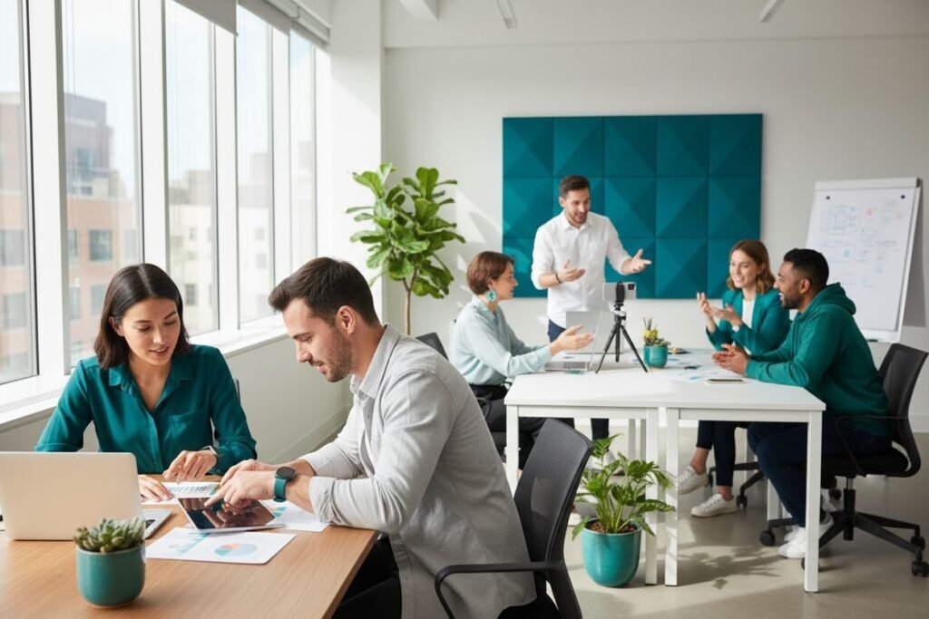 digital marketing SMB team collaboration