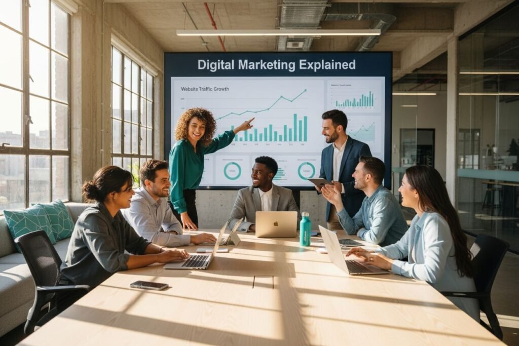 digital marketing teamwork