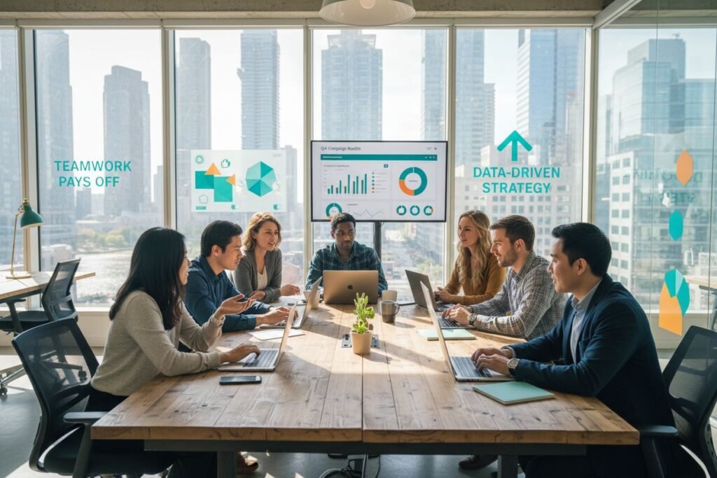 digital marketing teamwork