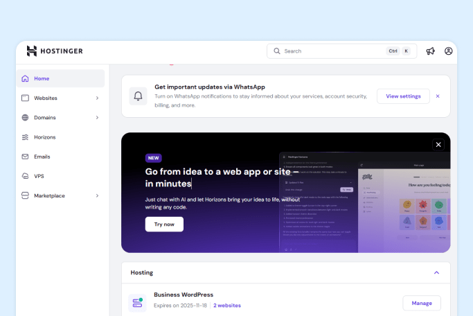 Site Hosting